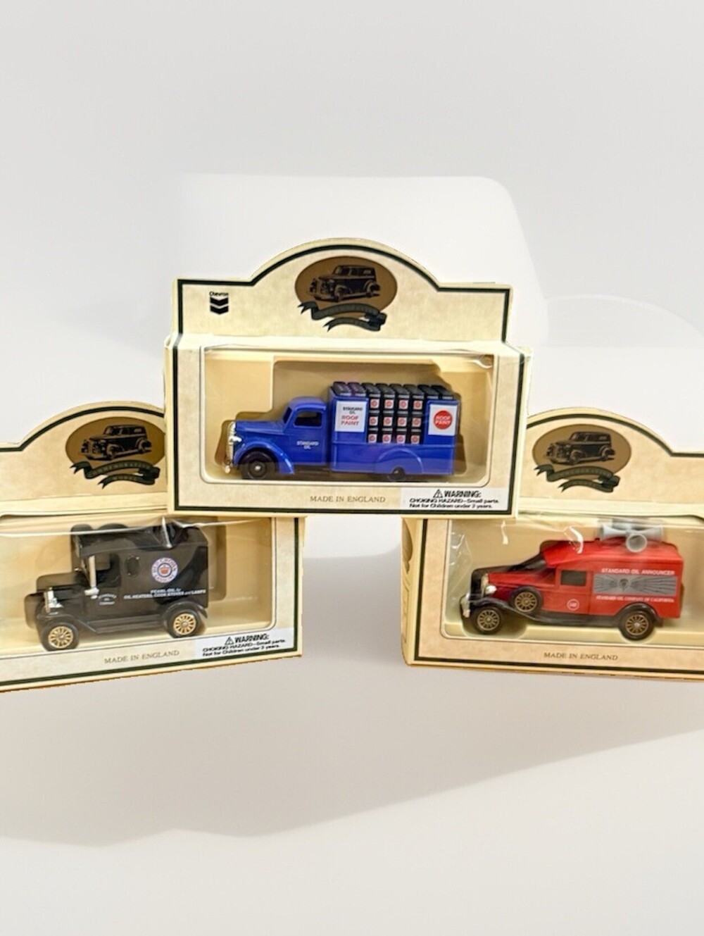 Vintage Lledo Chevron Die-cast Metal Replica Made in England Set of 3 #2